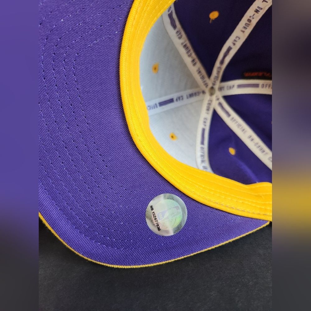 NEW Los Angeles Lakers Baseball Cap - Picture 5 of 10